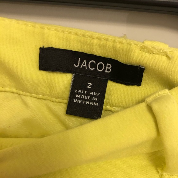 Jacob Yellow Pencil Skirt - Picture 5 of 5